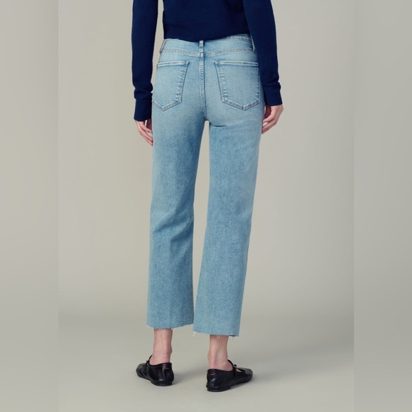 JOESS -THE BLAKE HIGH RISE WIDE LEG CROP JEANS - Picture 3 of 12